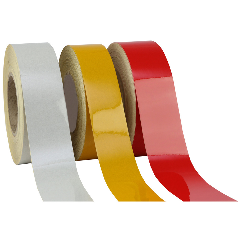 25mm x 45.7mtrs Class 2 reflective tape - single colour - Image 1